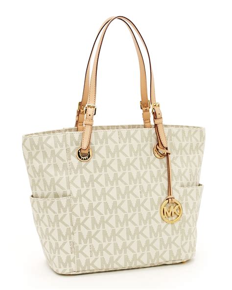 michael kors shoulder bag jet set|Michael Kors vanilla jet set.